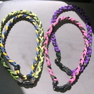 Energy and balance necklace 💚💜💓💙